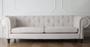Got a white sofa? Chances are it is going to suffer a spot or a spill before the year is out.