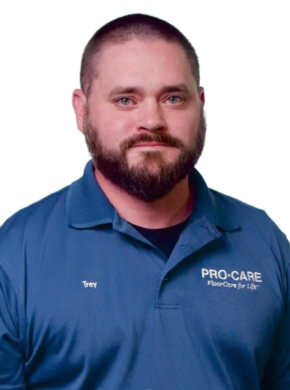 Headshot of Trey Moon, Pro-Care Rug Plant Manager
