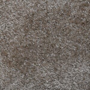 Taupe cut pile carpet closeup