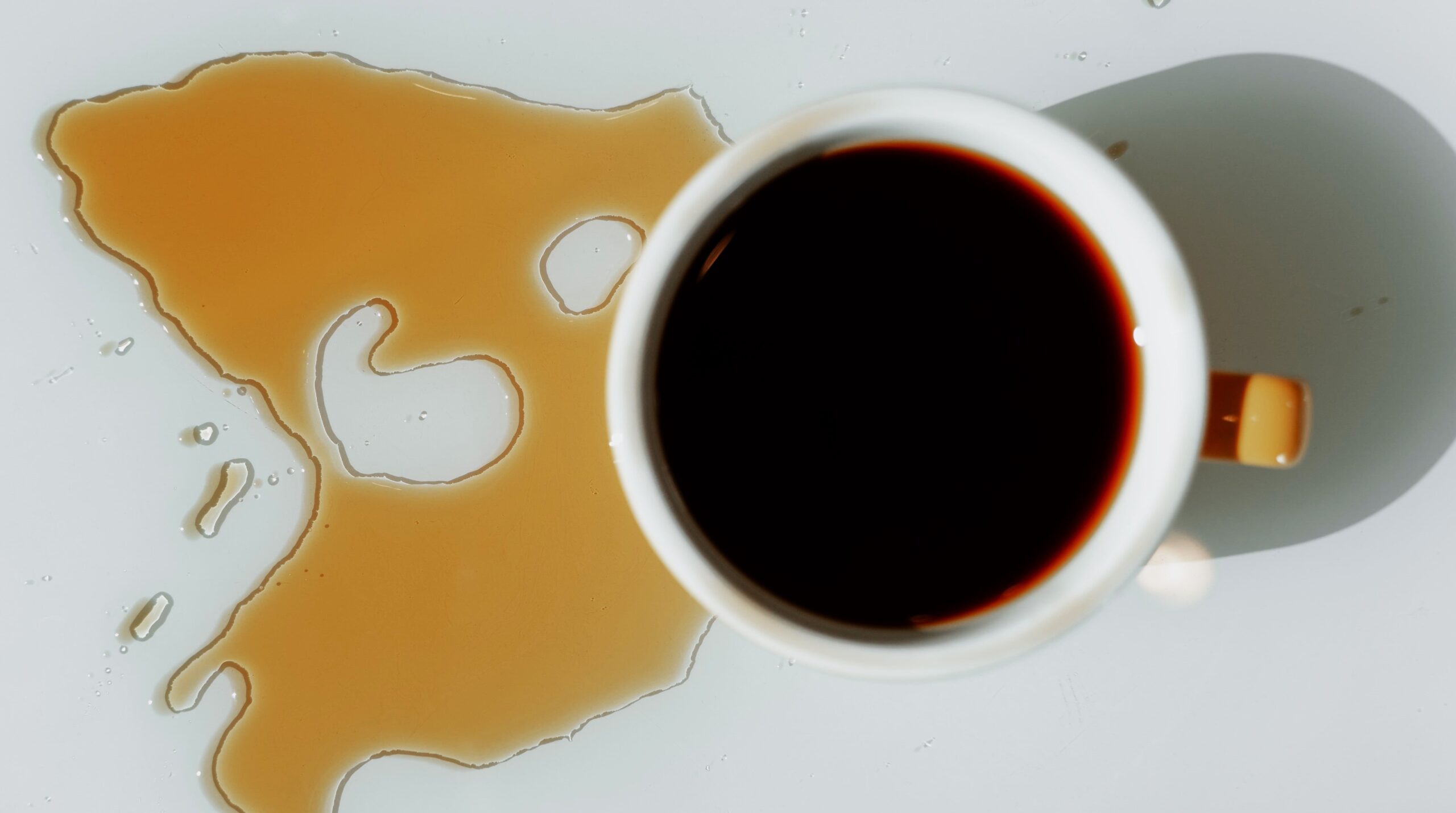 Coffee spills are one of the most common, year round and hot coffee is a serious stainer.