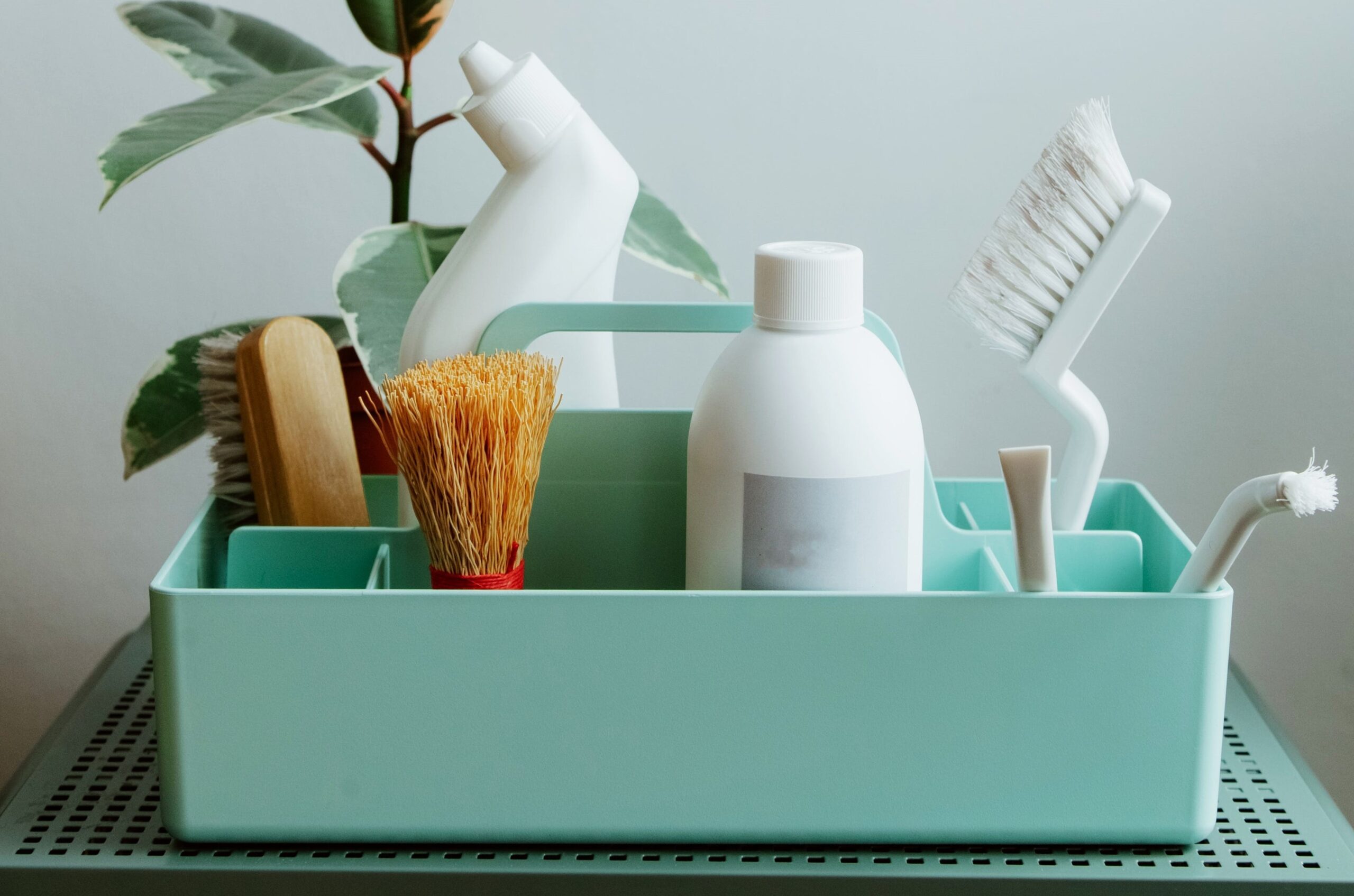 Putting together a kit of cleaning products and tools is a great way to kick off your Spring Cleaning project.